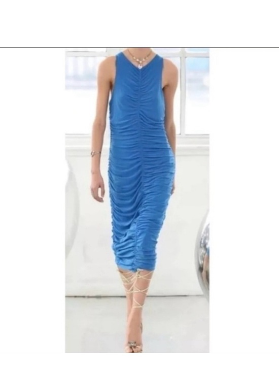 House of Harlow 1960 Dresses & Skirts - NWT House of Harlow 1960 Royal Blue Ruched Sleeveless Midi Dress L